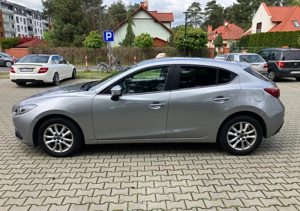 Mazda 3 cena 49800 przebieg: 183400, rok produkcji 2014 z Leszno małe 379